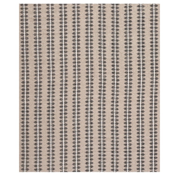 Schumacher Hand Block Print Alva Fabric - 1 Yard - Picture 3 of 5